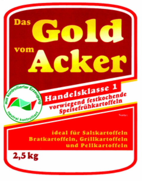 Das Gold vom Acker Logo (DPMA, 18.01.2002)