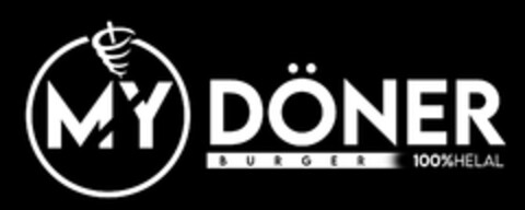 MY DÖNER BURGER 100%HELAL Logo (DPMA, 14.06.2021)