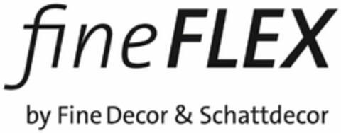 fine FLEX by Fine Decor & Schattdecor Logo (DPMA, 11/26/2021)