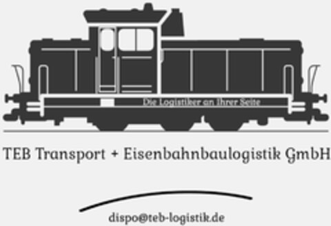 Die Logistiker an Ihrer Seite TEB Transport + Eisenbahnbaulogistik GmbH Logo (DPMA, 07/07/2023)