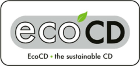 ecoCD EcoCD · the sustainable CD Logo (DPMA, 04/16/2024)