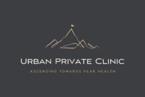 URBAN PRIVATE CLINIC ASCENDING TOWARDS PEAK HEALTH Logo (DPMA, 08/16/2024)