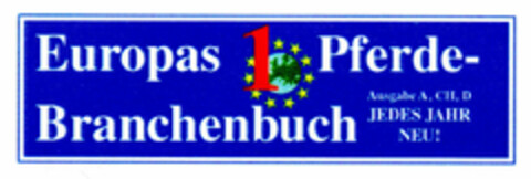 Europas 1. Pferde-Branchenbuch Logo (DPMA, 05.08.2002)