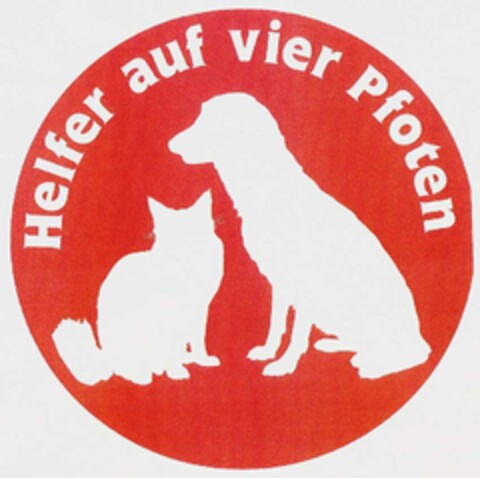 Helfer auf vier Pfoten Logo (DPMA, 16.08.2002)