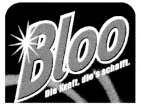 Bloo Die Kraft, die's schafft. Logo (DPMA, 08/28/2002)
