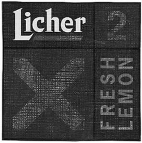 Licher X2 FRESH LEMON Logo (DPMA, 09.01.2003)