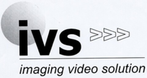 ivs imaging video solution Logo (DPMA, 04.03.2003)