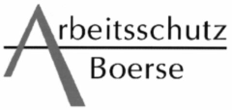 Arbeitsschutz Boerse Logo (DPMA, 20.10.2003)