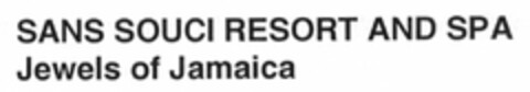 SANS SOUCI RESORT AND SPA Jewels of Jamaica Logo (DPMA, 11.02.2004)