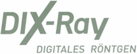 DIX-Ray DIGITALES RÖNTGEN Logo (DPMA, 02/16/2004)