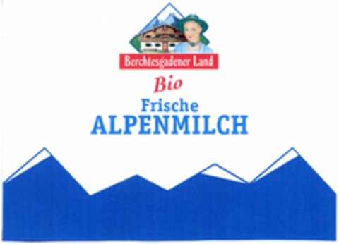 Berchtesgadener Land Bio Frische ALPENMILCH Logo (DPMA, 08.11.2004)