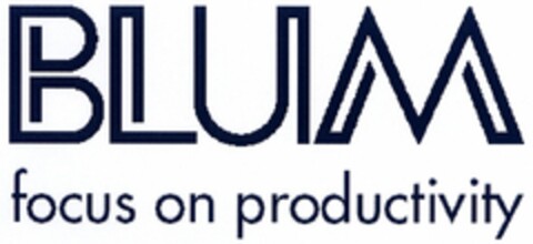 BLUM focus on productivity Logo (DPMA, 18.07.2006)