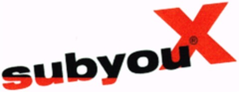 subyouX Logo (DPMA, 02.02.2007)