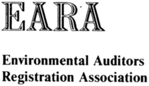 EARA Environmental Auditors Registration Association Logo (DPMA, 22.08.1996)