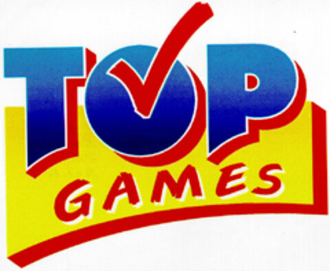 TOP GAMES Logo (DPMA, 20.09.1996)