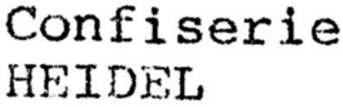 Confiserie HEIDEL Logo (DPMA, 14.05.1997)