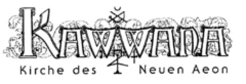 KAWWANA Kirche des Neuen Aeon Logo (DPMA, 08.10.1997)