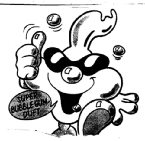 SUPER BUBBLEGUM-DUFT Logo (DPMA, 03/03/1998)