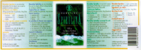 HAWAIIAN SPIRULINA Logo (DPMA, 03/19/1998)