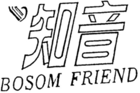 BOSOM FRIEND Logo (DPMA, 05/27/1998)