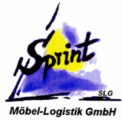 Sprint SLG Möbel-Logistik GmbH Logo (DPMA, 21.10.1998)