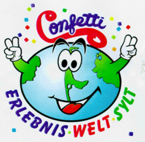 Confetti ERLEBNIS·WELT·SYLT Logo (DPMA, 01.12.1998)