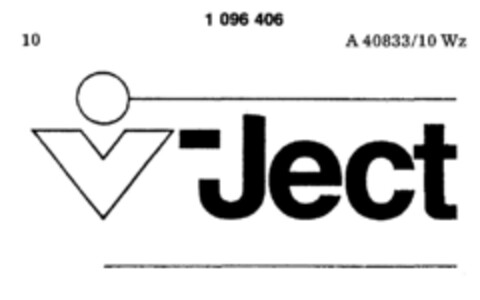 V-Ject Logo (DPMA, 11.01.1986)