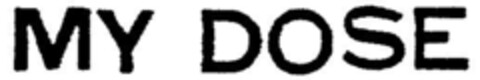 MY DOSE Logo (DPMA, 23.05.1991)