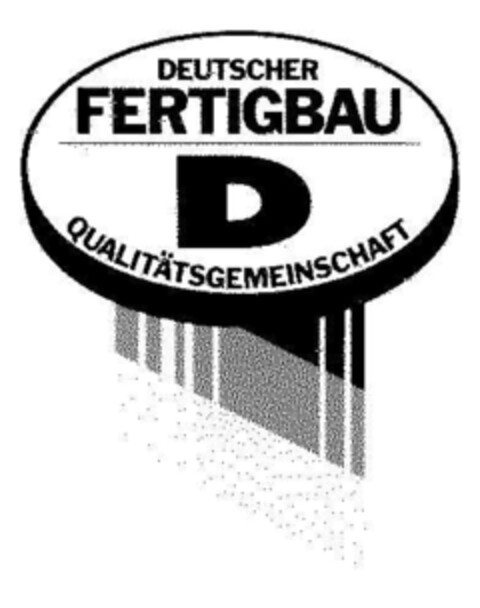 D DEUTSCHER FERTIGBAU QUALITÄTSGEMEINSCHAFT Logo (DPMA, 15.04.1994)