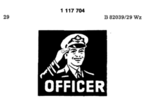 OFFICER Logo (DPMA, 23.06.1987)