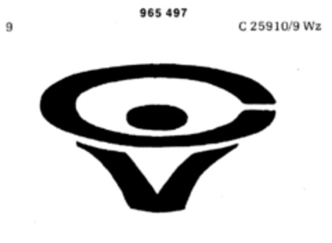 CV Logo (DPMA, 10/19/1976)