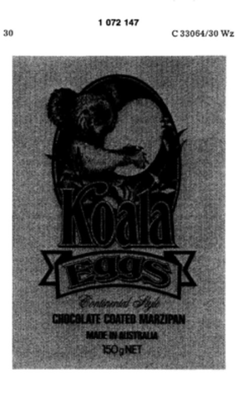 Koala Eggs Logo (DPMA, 18.04.1984)