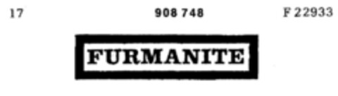 FURMANITE Logo (DPMA, 05.10.1971)