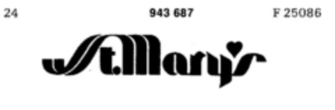 St.Mary`s Logo (DPMA, 27.02.1974)