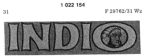 INDIO Logo (DPMA, 01.04.1980)