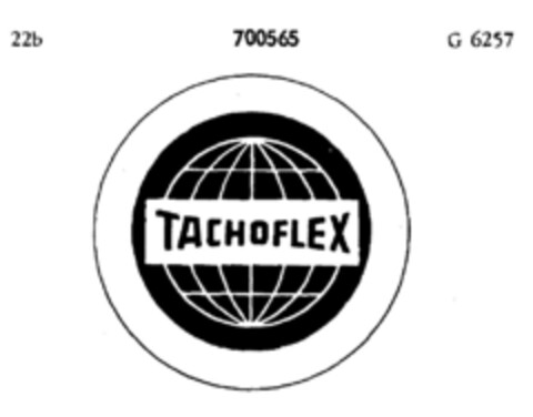 TACHOFLEX Logo (DPMA, 22.05.1956)