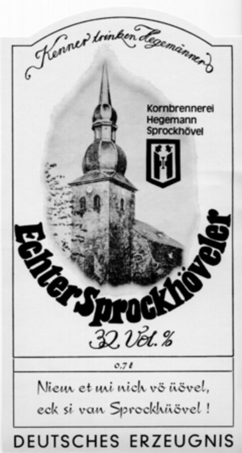 Echter Sprockhöveler Logo (DPMA, 06/19/1980)