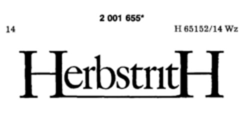 HerbstritH Logo (DPMA, 19.03.1991)