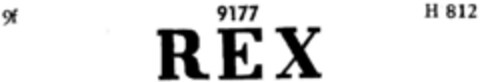 REX Logo (DPMA, 31.12.1894)