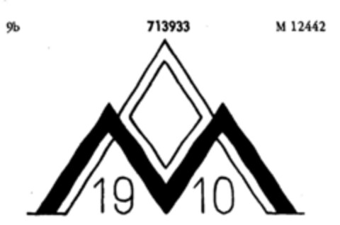AM 1910 Logo (DPMA, 05.06.1957)