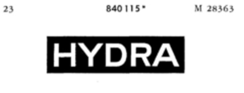 HYDRA Logo (DPMA, 11.10.1967)