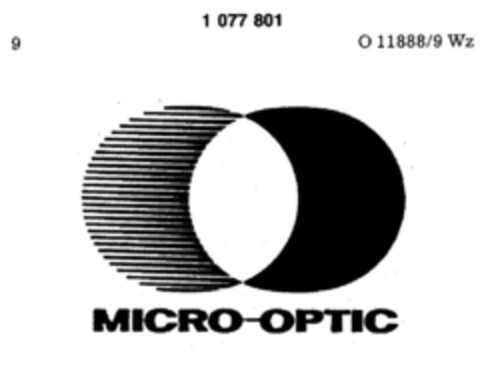 MICRO-OPTIC Logo (DPMA, 13.11.1984)