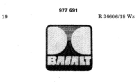 BASALT Logo (DPMA, 11/14/1977)