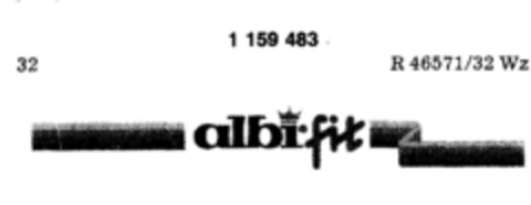 albi  fit Logo (DPMA, 08.04.1988)