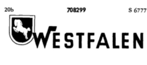 WESTFALEN Logo (DPMA, 11/25/1955)