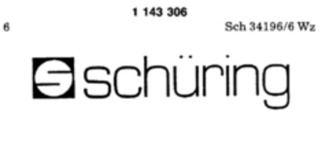 schüring Logo (DPMA, 06.04.1988)