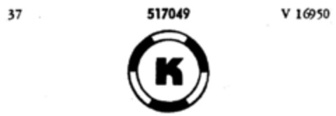 K Logo (DPMA, 26.01.1939)