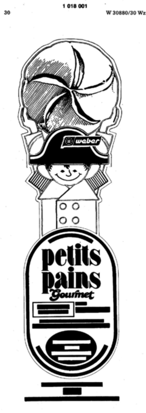 petits pains Gourmet Logo (DPMA, 14.08.1980)