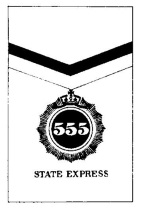 555 STATE EXPRESS Logo (DPMA, 18.04.1973)