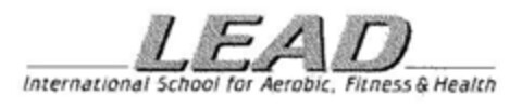 LEAD International School for Aerobic, Fitness & Health Logo (DPMA, 29.11.2000)